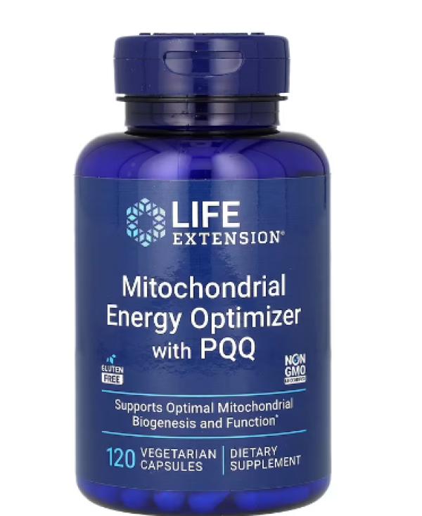 Life Extension, Mitochondrial Energy Optimizer with PQQ, 120 Vegetarian Capsules