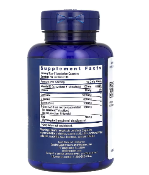 Life Extension, Mitochondrial Energy Optimizer with PQQ, 120 Vegetarian Capsules