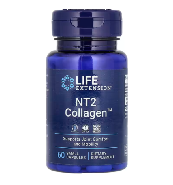 Life Extension, NT2 Collagen, 60 Small Capsules