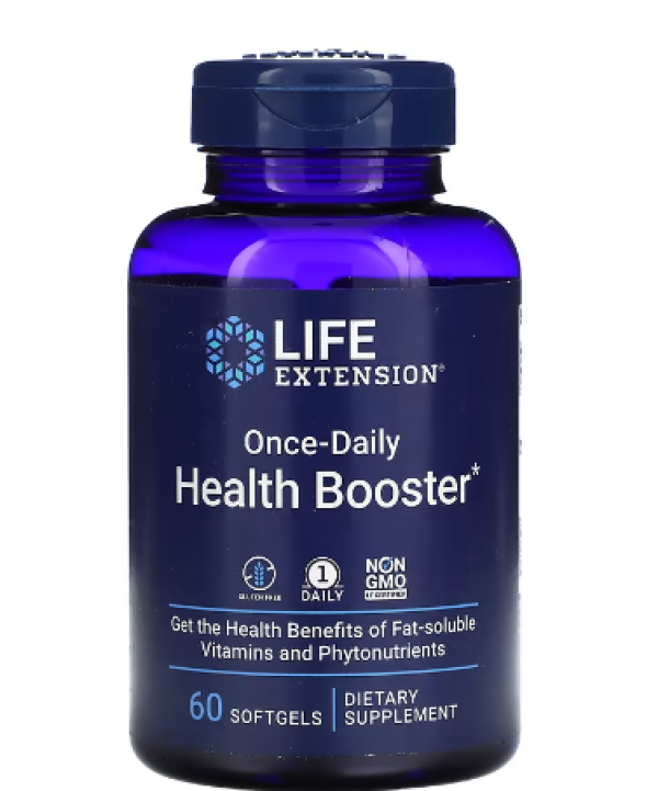Life Extension, Once-Daily Health Booster, 60 Softgels