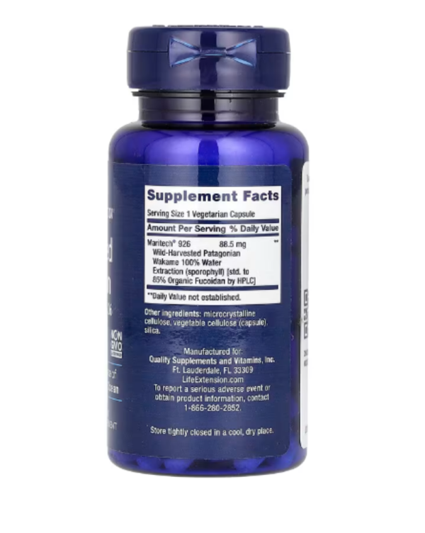 Life Extension, Optimized Fucoidan with Maritech 926, 60 Vegetarian Capsules