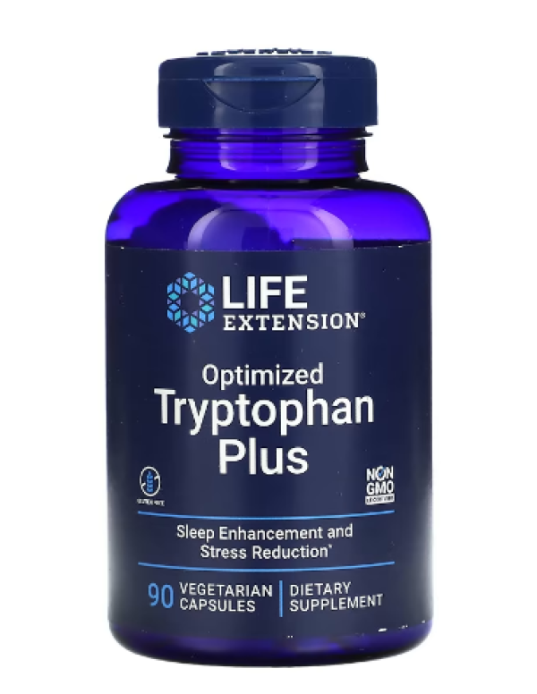 Life Extension, Optimized Tryptophan Plus, 90 Vegetarian Capsules