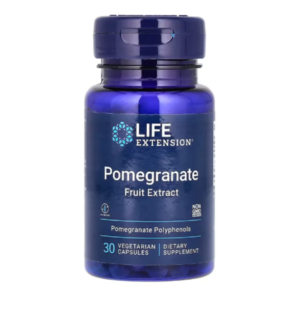 Life Extension, Pomegranate Fruit Extract, 30 Vegetarian Capsules