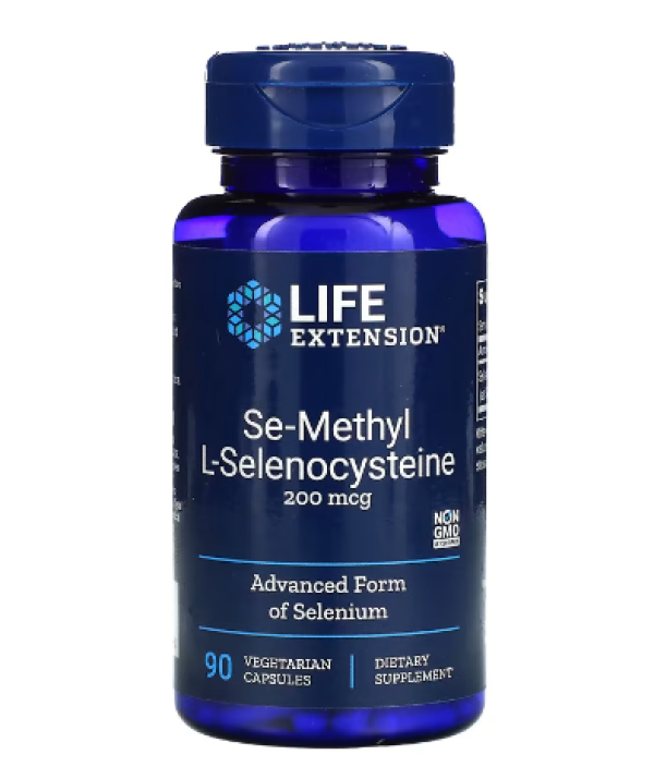 Life Extension, Se-Methyl L- Selenocysteine, 200 mcg, 90 Vegetarian Capsules
