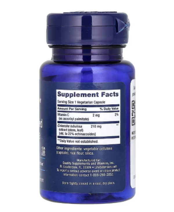 Life Extension, Standardized Cistanche, 30 Vegetarian Capsules