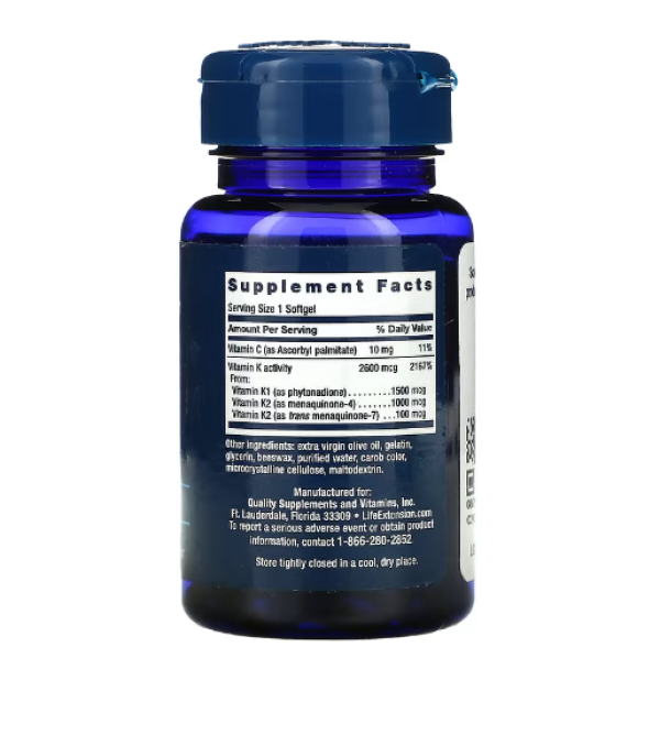 Life Extension, Super K, 90 Softgels