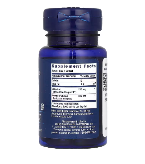 Life Extension, Super Ubiquinol CoQ10 with Enhanced Mitochondrial Support, 200 mg, 30 Softgels