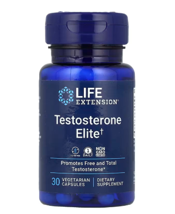 Life Extension, Testosterone Elite, 30 Vegetarian Capsules