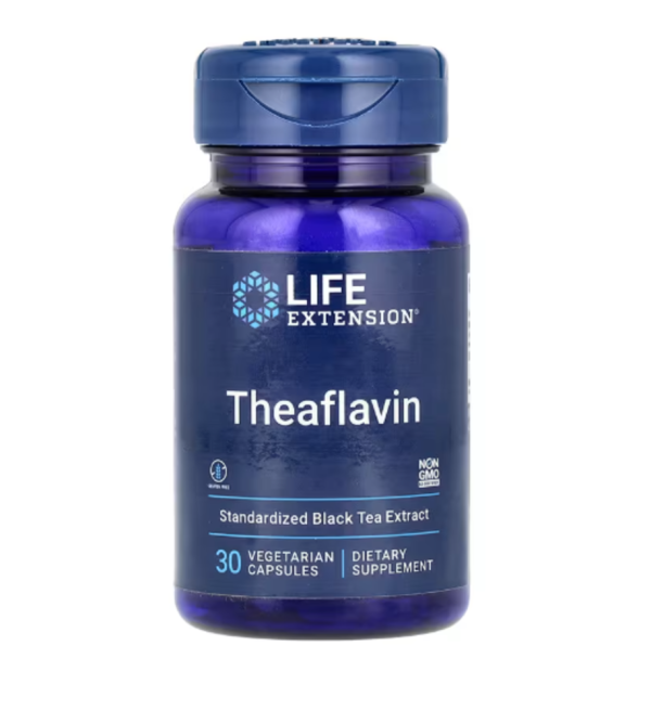 Life Extension, Theaflavin Standardized Extract, 30 Vegetarian Capsules
