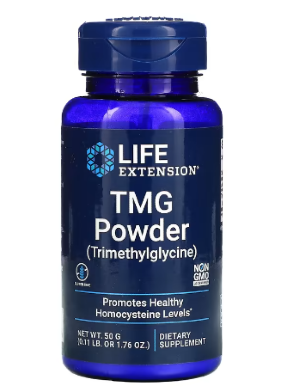 Life Extension, TMG Powder (Trimethylglycine), 1.76 oz (50 g)