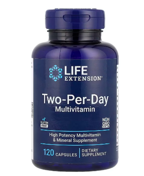 Life Extension, Two-Per-Day Multivitamin, V2, 120 Capsules