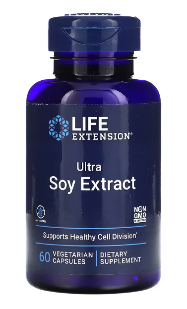 Life Extension, Ultra Soy Extract, 60 Vegetarian Capsules