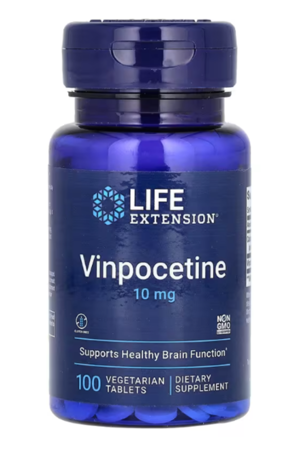 Life Extension, Vinpocetine, 10 mg, 100 Vegetarian Tablets