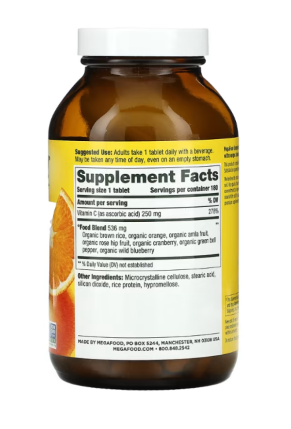 MegaFood, Complex C, 180 Tablets
