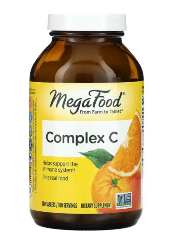 MegaFood, Complex C, 180 Tablets