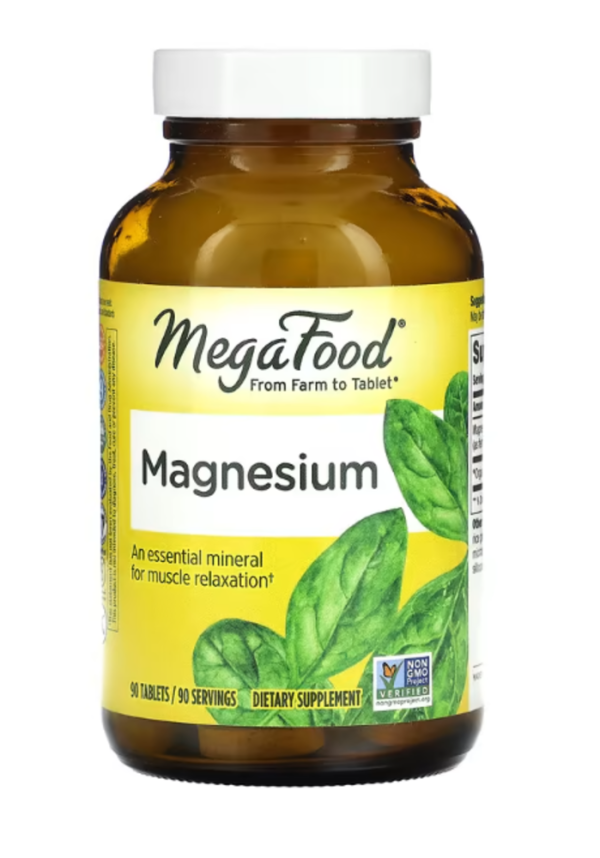 MegaFood, Magnesium, 90 Tablets