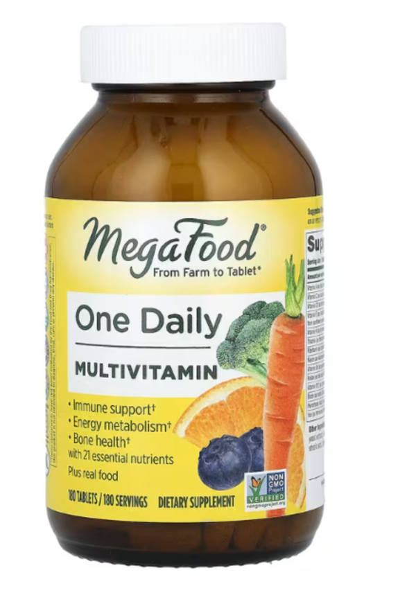 MegaFood, One Daily Multivitamin, 180 Tablets