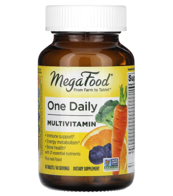 MegaFood, One Daily Multivitamin, 60 Tablets