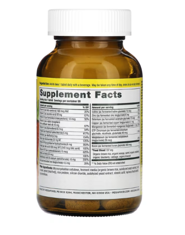 MegaFood, One Daily Multivitamin, 90 Tablets