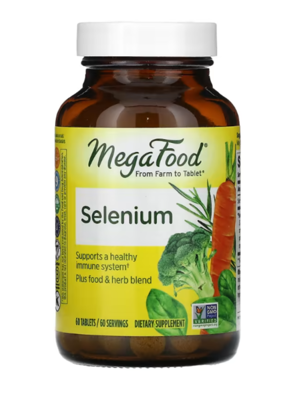 MegaFood, Selenium, 60 Tablets