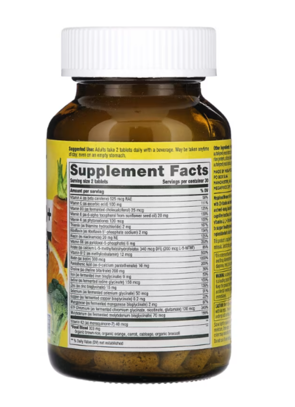 MegaFood, Women's 40+, Advanced Multivitamin, 60 Tablets