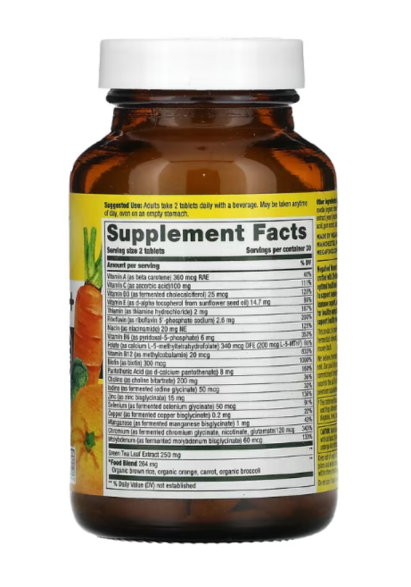 MegaFood, Women's 55+, Advanced Multivitamin, 60 Tablets