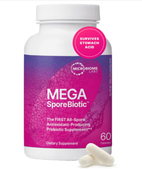 Microbiome Labs MegaSporeBiotic Probiotics 60 capsules
