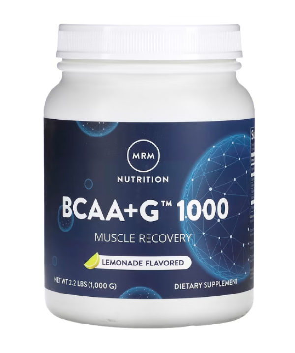 MRM, BCAA+G 1000, Lemonade, 2.2 lbs (1,000 g)