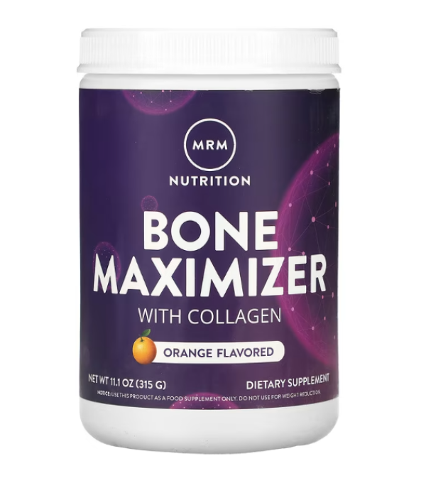 MRM, Bone Maximizer with Collagen, Natural Orange, 0.69 lb (315 g)