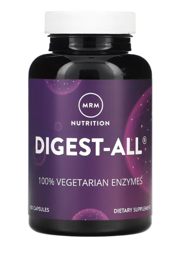 MRM, Digest-All, 100 Vegetarian Capsules