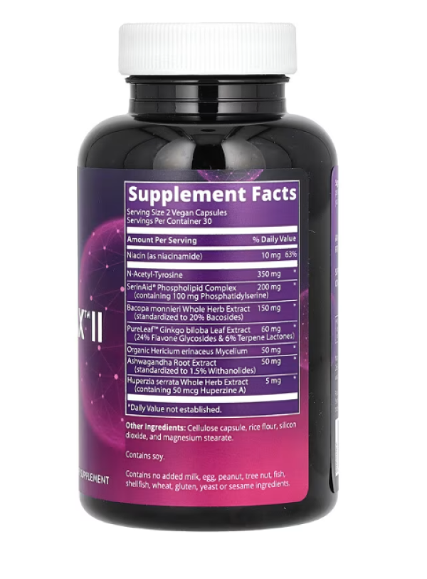 MRM, Neuro-Max II, 60 Vegan Capsules
