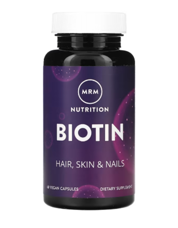MRM Nutrition, Biotin, 60 Vegan Capsules