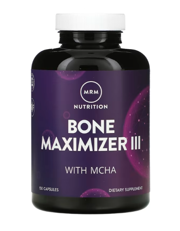 MRM, Nutrition, Bone Maximizer III with MCHA, 150 Capsules