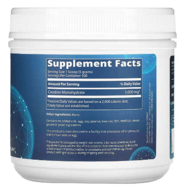 MRM Nutrition, Creatine Monohydrate 500, Strength, 1.1 lbs (500 g)