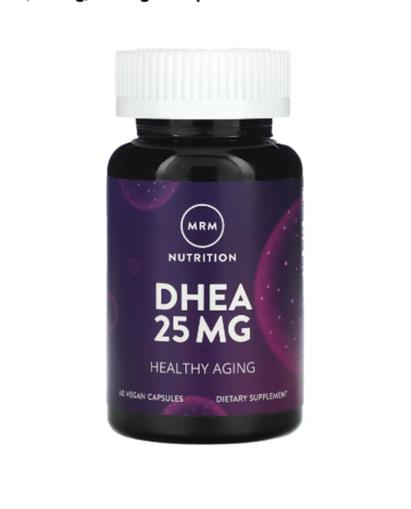 MRM Nutrition, DHEA, 25 mg, 60 Vegan Capsules