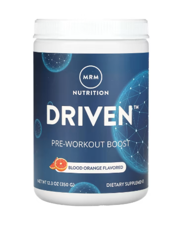 MRM Nutrition, DRIVEN, Pre-Workout Boost, Blood Orange, 12.3 oz (350 g)