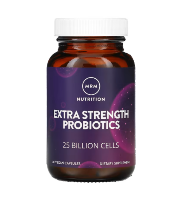 MRM Nutrition, Extra Strength Probiotics, 25 Billion Cells, 30 Vegan Capsules