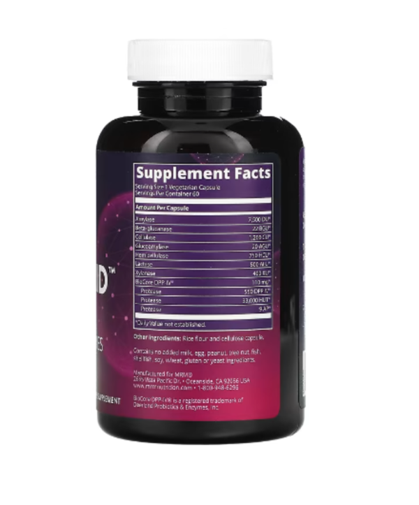MRM Nutrition, Gluten Aid, 60 Vegetarian Capsules