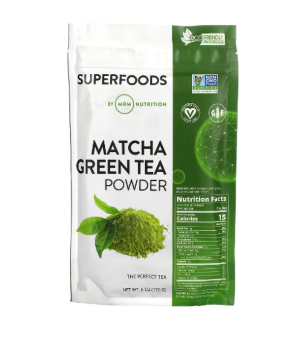 MRM Nutrition, Matcha Green Tea Powder, 6 oz (170 g)