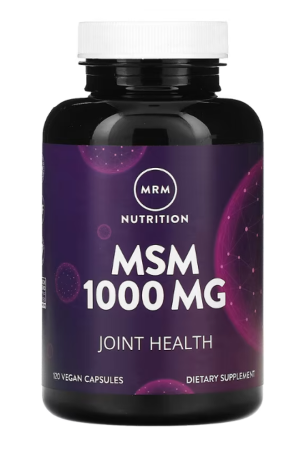 MRM Nutrition, MSM, 1,000 mg, 120 Vegan Capsules
