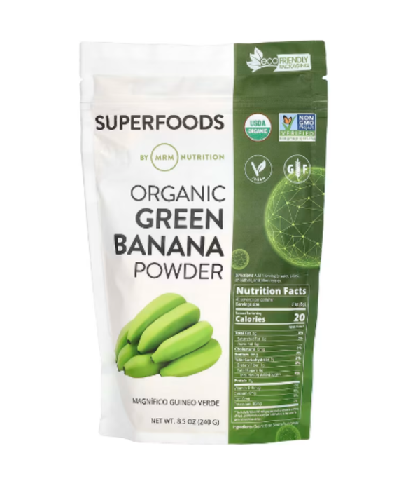 MRM Nutrition, Organic Green Banana Powder, 8.5 oz (240 g)
