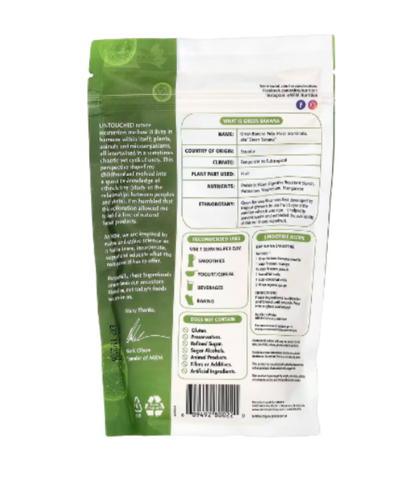 MRM Nutrition, Organic Green Banana Powder, 8.5 oz (240 g)