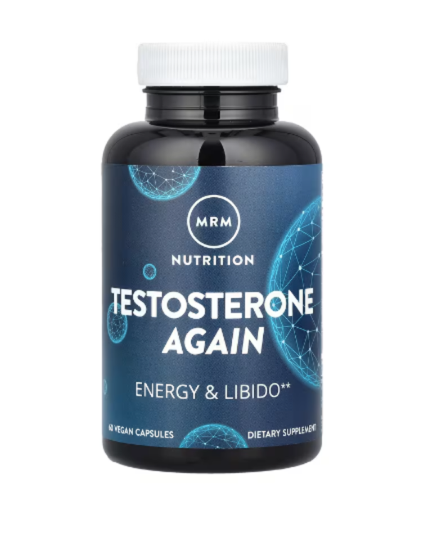 MRM Nutrition, Testosterone Again, 60 Vegan Capsules