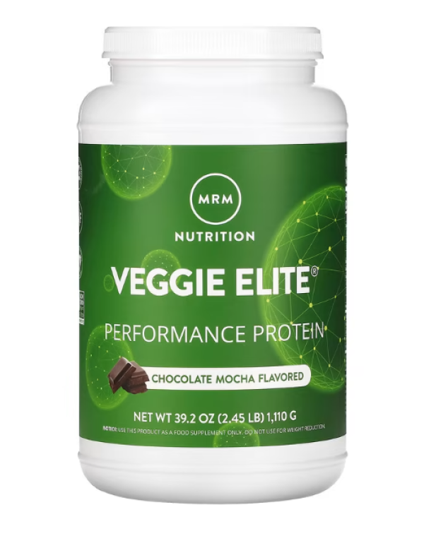 MRM Nutrition, Veggie Elite, Performance Protein, Chocolate Mocha, 2.45 lb (1,110 g)