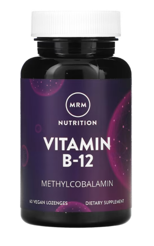 MRM, Nutrition, Vitamin B-12, 60 Vegan Lozenges