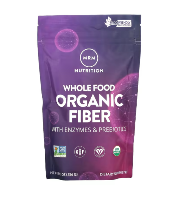 MRM Nutrition, Whole Food, Organic Fiber with Enzymes and Prebiotics, 9.03 oz (256 g)