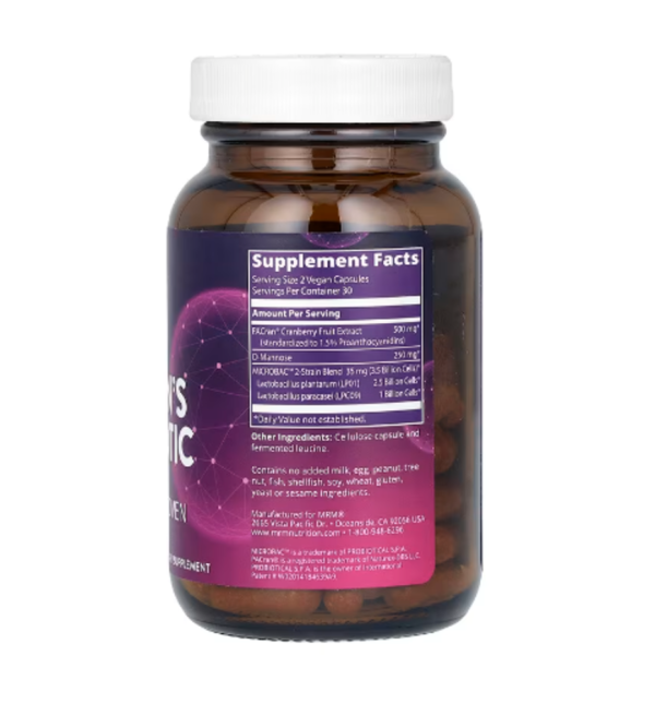 MRM Nutrition, Women's Probiotic, 60 Vegan Capsules