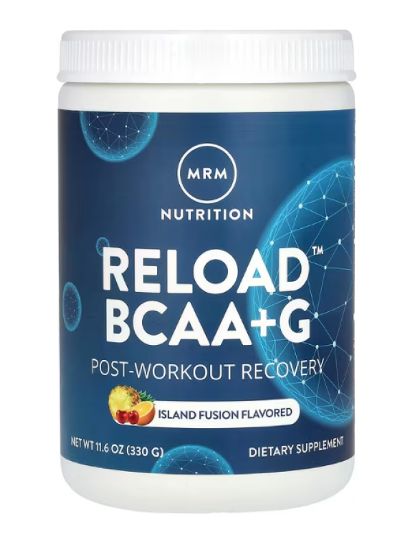 MRM, RELOAD BCAA+G, Post-Workout Recovery, Island Fusion, 11.6 oz (330 g)