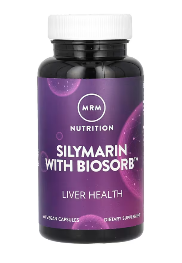 MRM, Silymarin with BioSorb, 60 Vegan Capsules