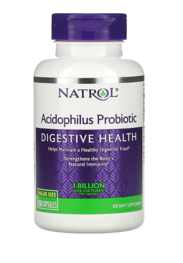 Natrol, Acidophilus Probiotic, 1 Billion, 150 Capsules